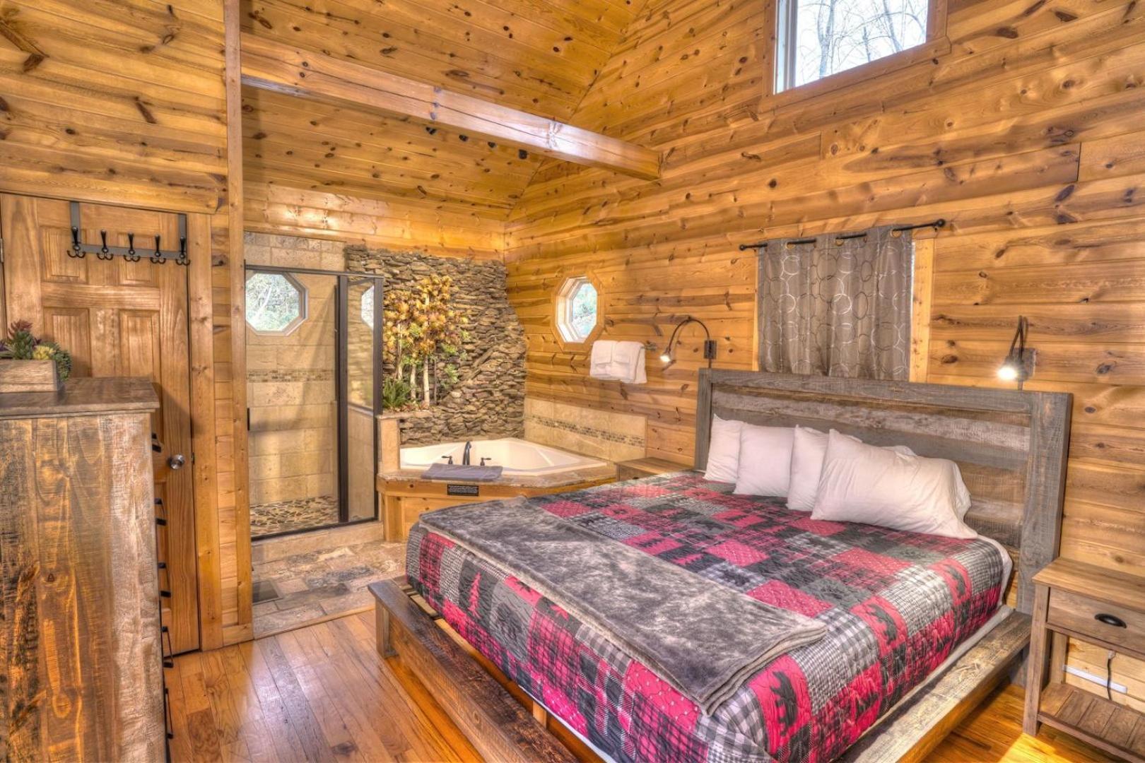 Luxury Cabin Sleeps 8 With Creekside Fire Pit Near Helen Ga Кливленд Экстерьер фото