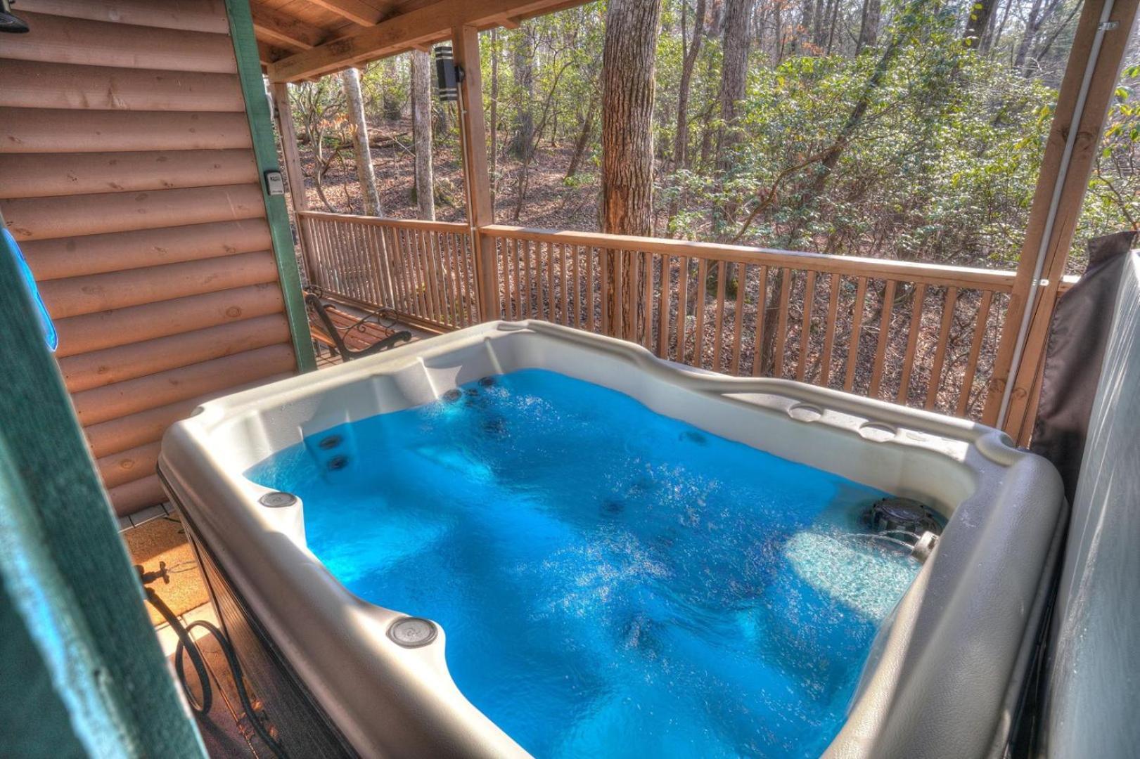 Luxury Cabin Sleeps 8 With Creekside Fire Pit Near Helen Ga Кливленд Экстерьер фото