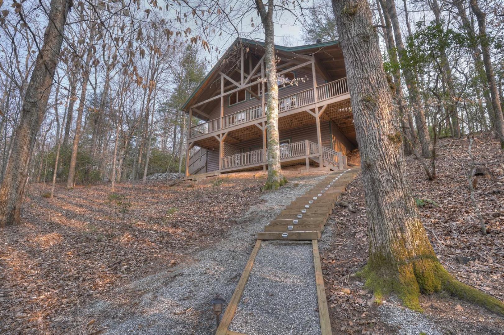Luxury Cabin Sleeps 8 With Creekside Fire Pit Near Helen Ga Кливленд Экстерьер фото